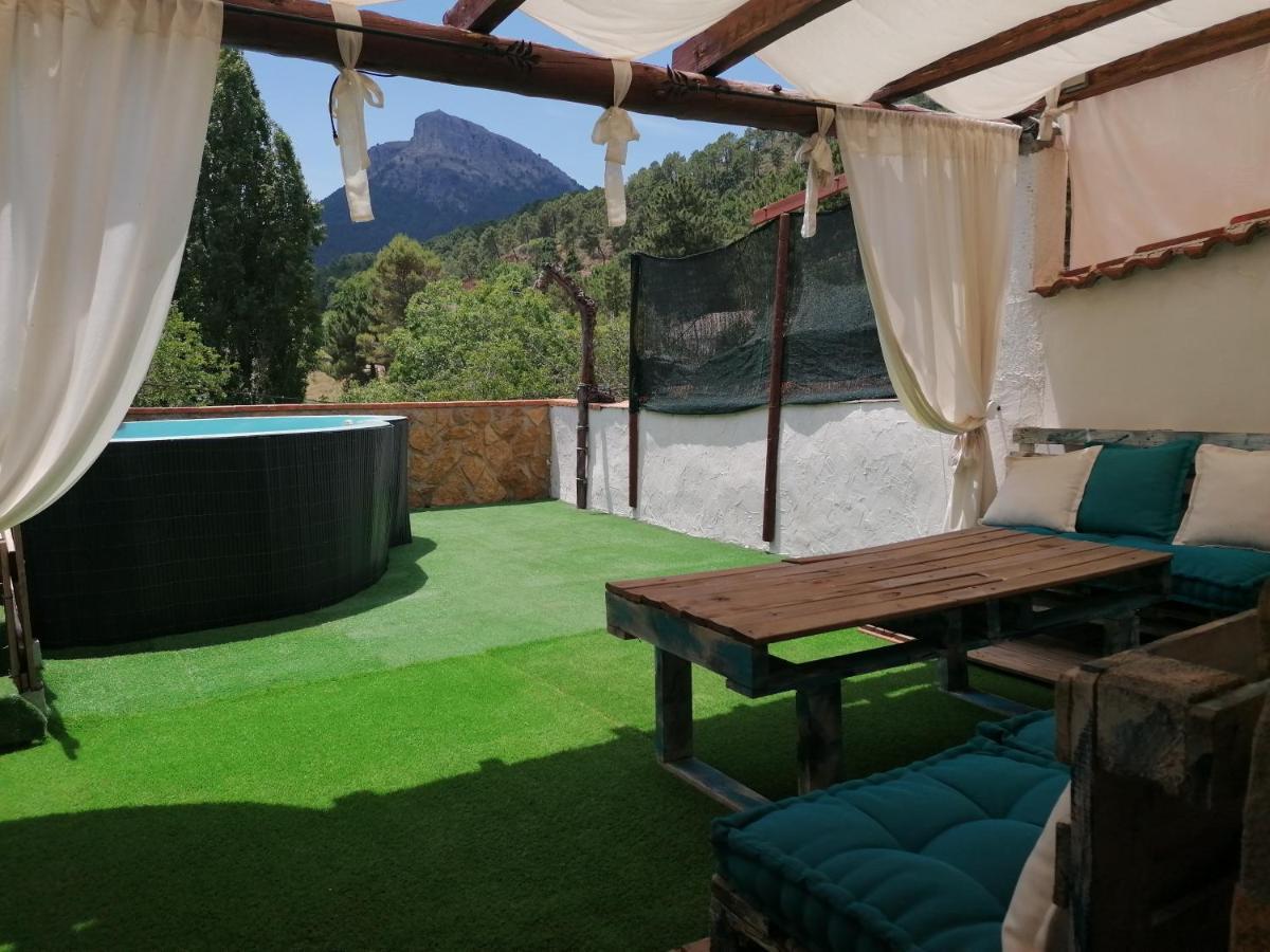 Casa Rural La Piedra Del Cambron Villaverde De Guadalimar Eksteriør bilde