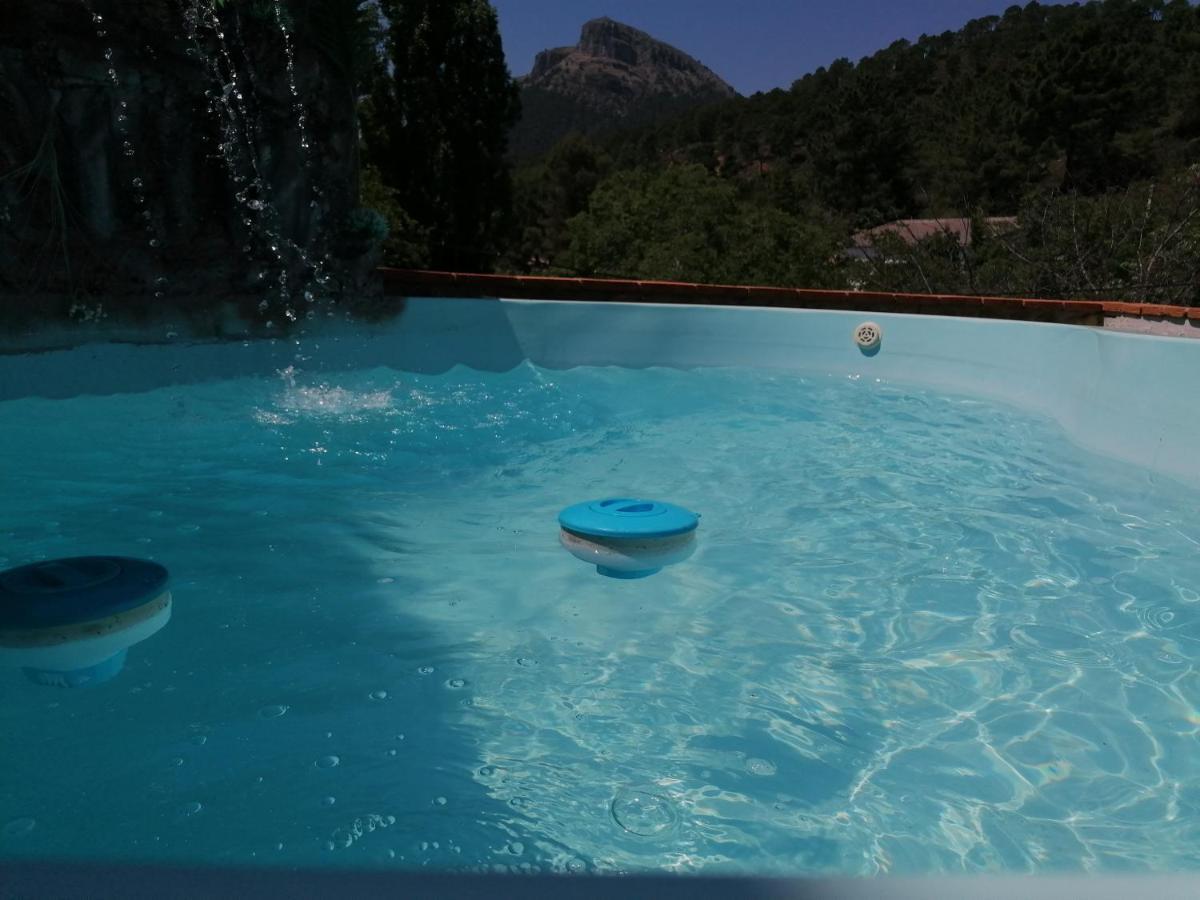 Casa Rural La Piedra Del Cambron Villaverde De Guadalimar Eksteriør bilde