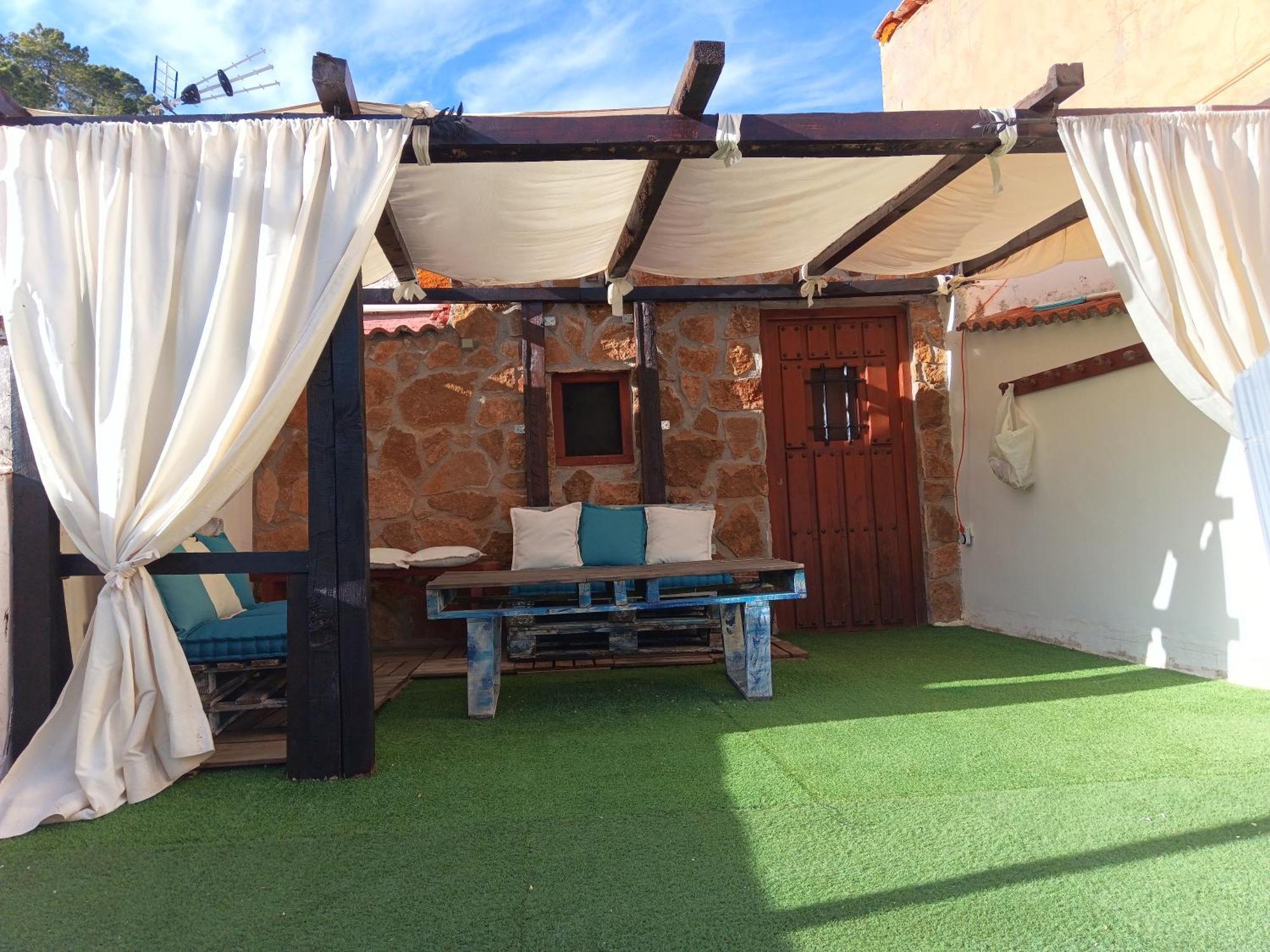 Casa Rural La Piedra Del Cambron Villaverde De Guadalimar Eksteriør bilde