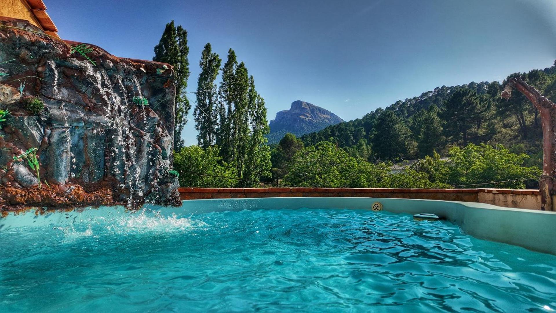 Casa Rural La Piedra Del Cambron Villaverde De Guadalimar Eksteriør bilde