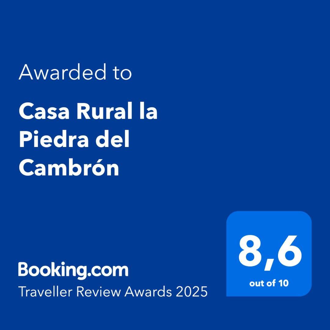 Casa Rural La Piedra Del Cambron Villaverde De Guadalimar Eksteriør bilde